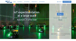 Desktop Screenshot of iot-lab.info